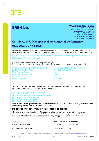 UK Conformity Assessed (UKCA)