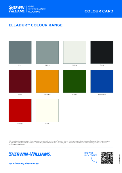 Elladur-Colour-Card-Sherwin-Williams-English