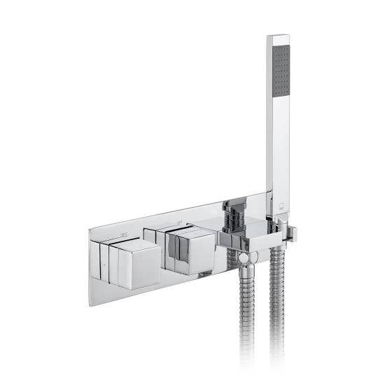 Notion Tablet iO 2 Outlet Thermostatic Shower Valve | TAB-148/2WO-NOT-CP