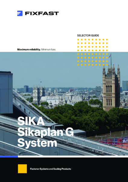 Sika Sikaplan G Selector Guide