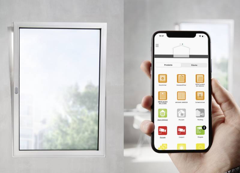 SIEGENIA window and door drives can now be combined with TaHoma smart home system from Somfy