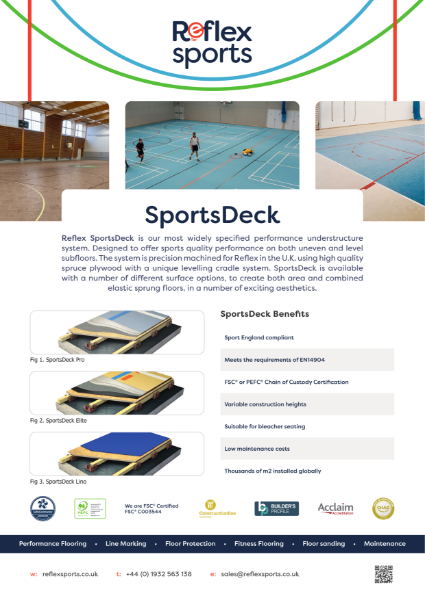 Reflex Sports Deck