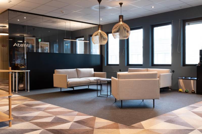 GI Eiendom, Skien, Norway - Clerkenwell, Tracing Landscapes, Polished Concrete - LVT