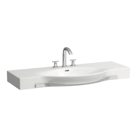 PALACE - Heldekkende servant med håndklestativ 1200mm x 510mm x 110mm