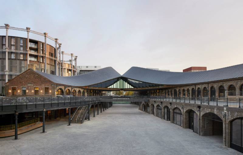 Welsh Slate helps Attleys catch a curve ball at Coal Drops Yard