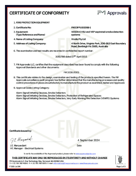 FM Approved