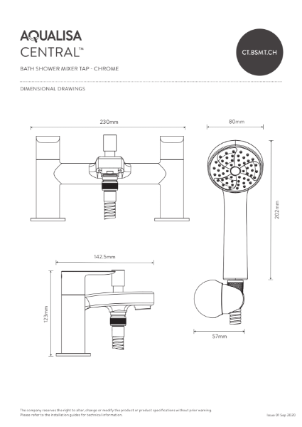 CT.BSMT.CH _Spec Sheet