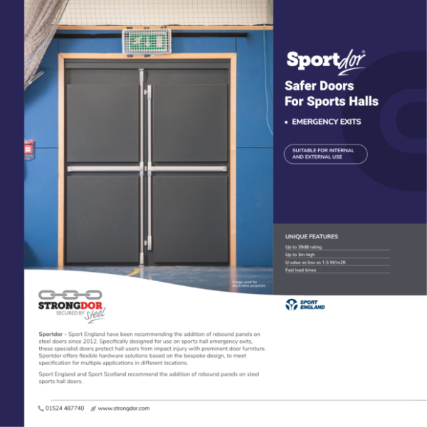 Sportdor: Sports Hall Steel Door