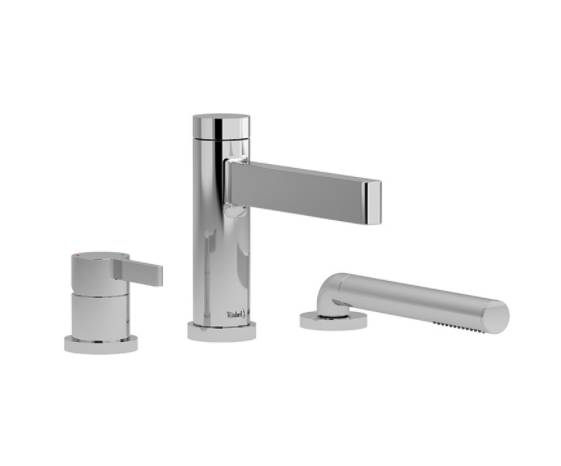 Paradox Deck Mounted Bath Shower Mixer - Bath Shower Mixer