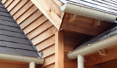 Sentinel Extruded Aluminium Beaded Half Round Snap-fit Gutter