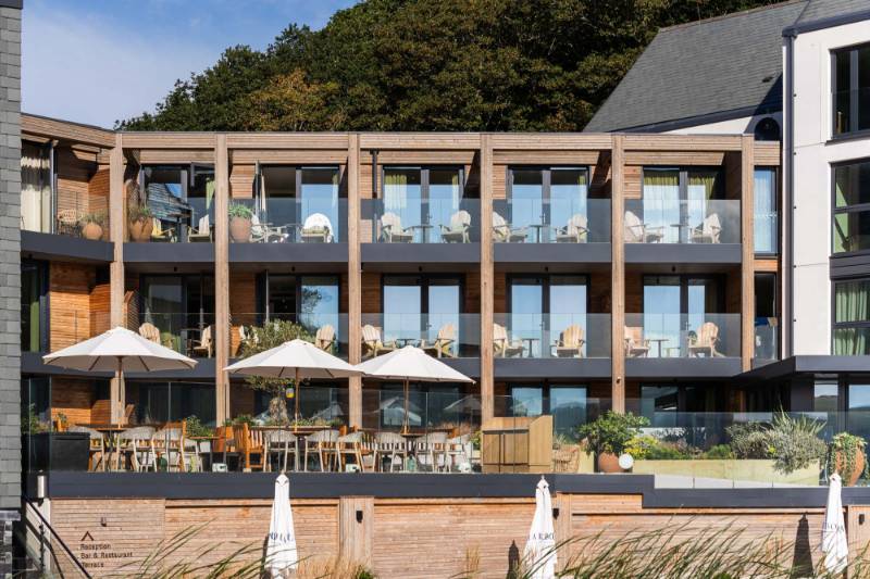 Easy Glass Prime, Harbour Beach Club Hotel, Salcombe