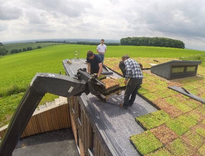 M-Tray® Instant Green Roof - Cattle Hill Quarry