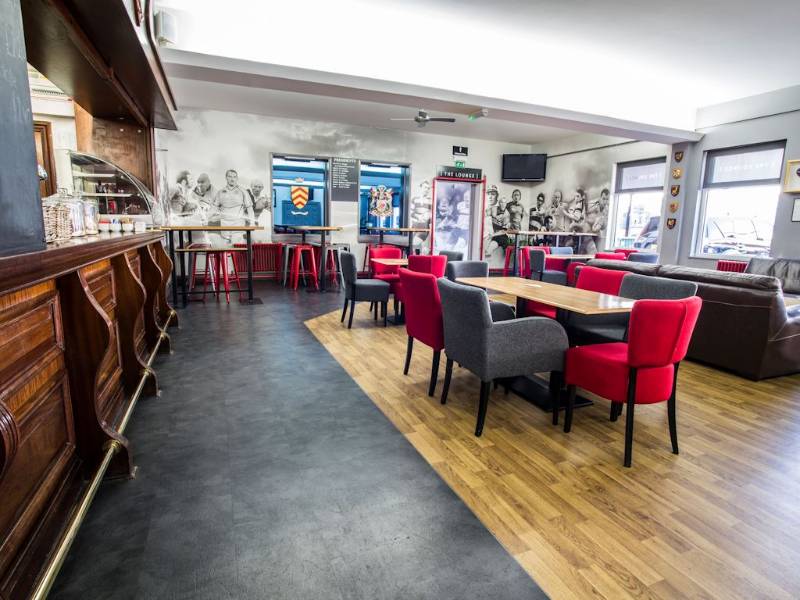 Polyflor gives Cardiff Blues Rugby Club bar a winning new look