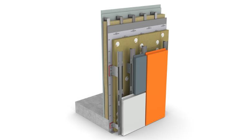 CMS10 Cassette Cladding Support System