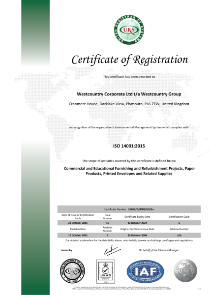 ISO 14001 Environmental Management Systems