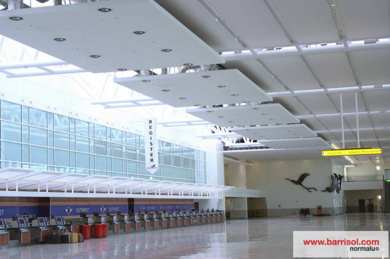 Barrisol Acoustics® - Baltimore Airport - USA