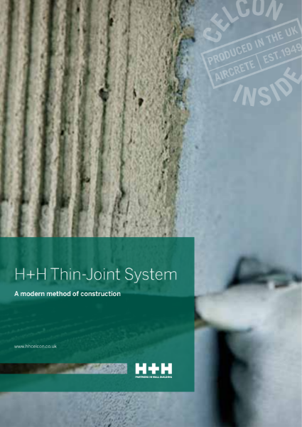 H+H Thin-Joint System -  A Modern Method of Construction