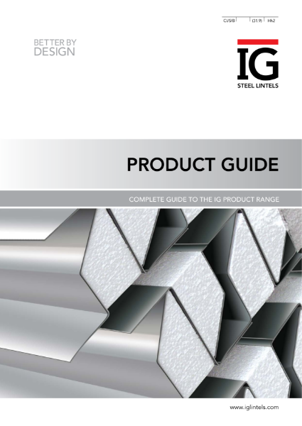 IG Lintels Product Guide