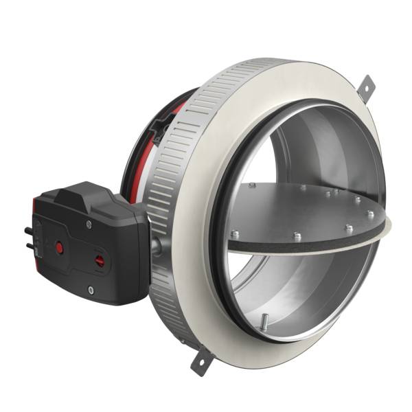 CRS60 - Circular Fire Damper - EIS - 60 minutes (max Ø 630 mm) for easy on-wall and remote of wall installations - Fire Damper