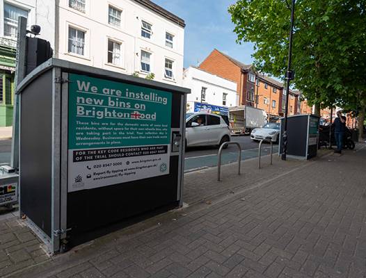 metroSTOR PBLX Bin Housings 240-360L 2-Wheel Bins