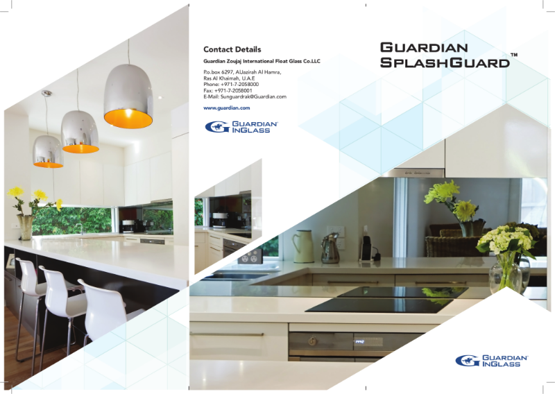 InGlass® Product flyers - SplashGuard Flyer