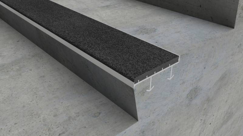 P – Solid Abrasive - Stair Nosing 