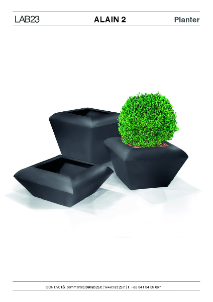 All Urban - Planters - Al Ain 2 - Data Sheet