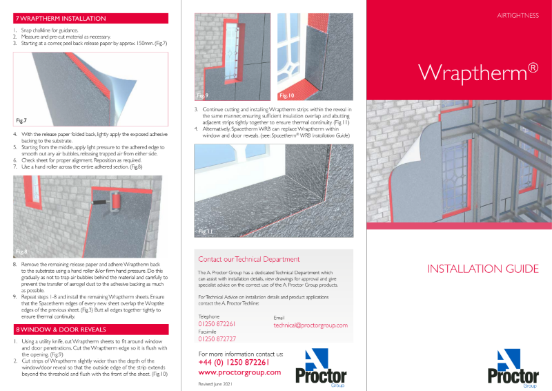 Wraptherm Installation Guide