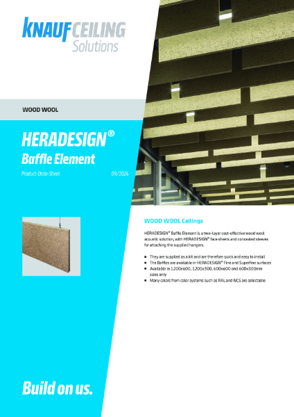 Heradesign Baffle Element