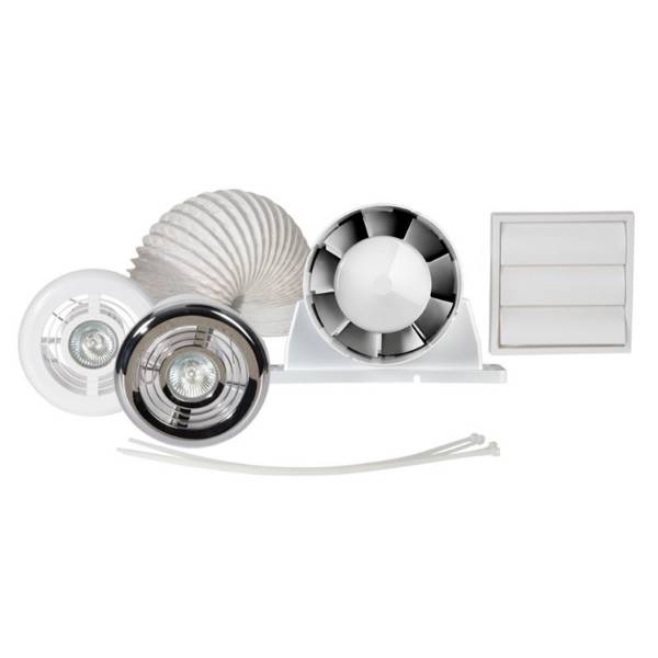 Shower Fan with LED Light And Timer - SY7688A