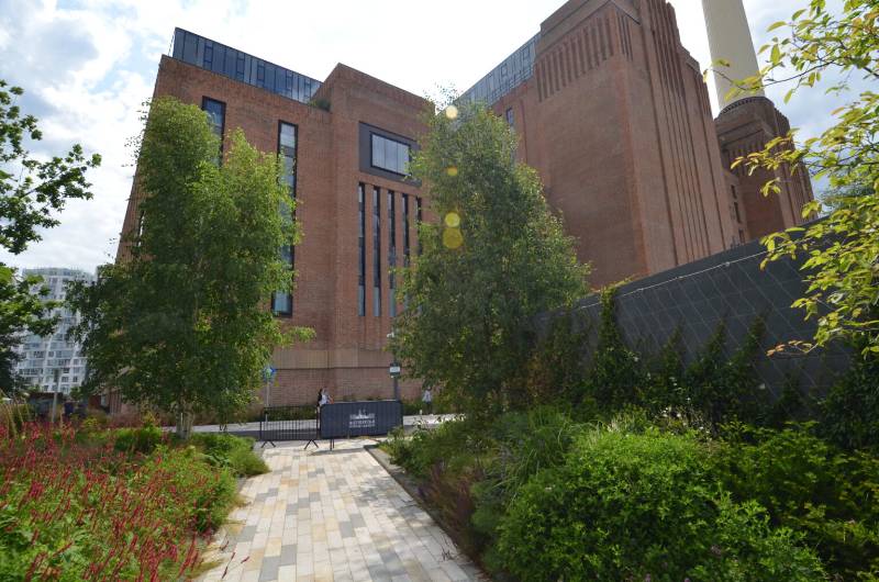 Historic Battersea Power Station in London Gets New Life — and ‘Halo’ of Trees