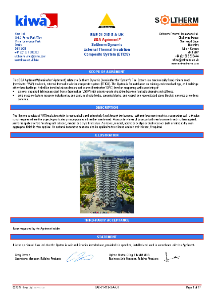 Soltherm Dynamic - Steel & Masonry