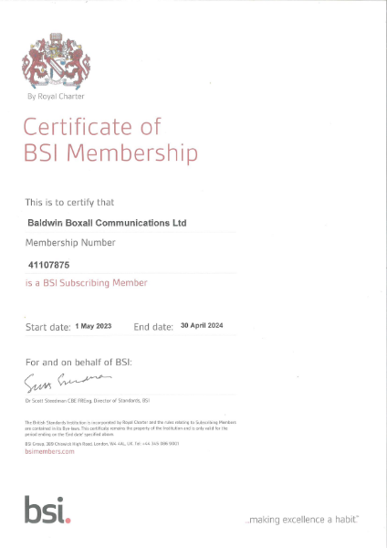 BSI Membership