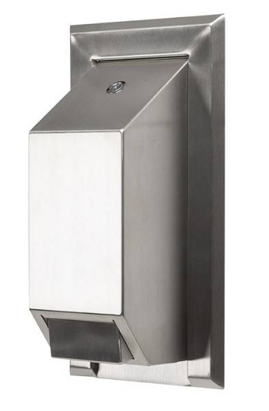 Soap Dispenser 1 L Complete System Anti Ligature Range 50060SS