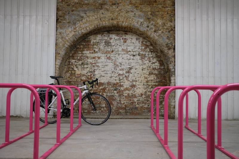 Better Bankside transform railway arch to provide secure cycle parking