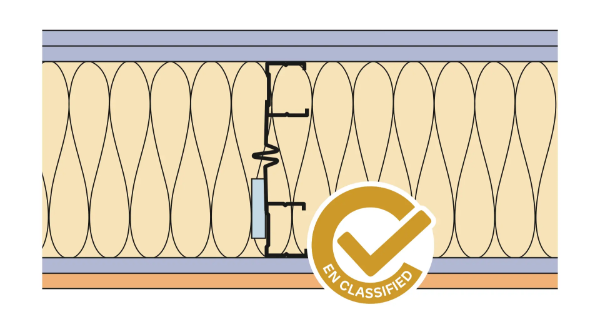 Siniat Twin Frame Metal Stud Partition Twin(AB)-CS50R-215dB#15dB15Aq-FFG(250)