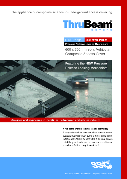 Thrubeam® D400 DS6 Pressure Release Access Cover