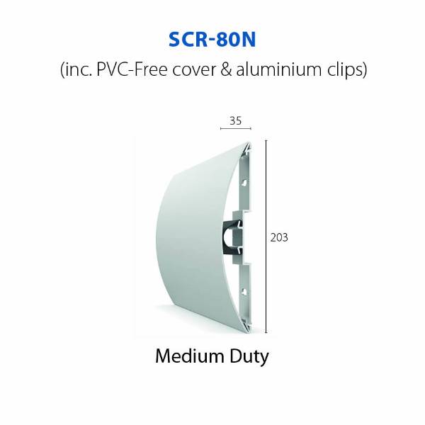 CS Acrovyn® PVC-Free SCR-80N Crash Rails