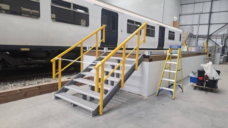 Fibergrate® Step Over - GRP Access Structure