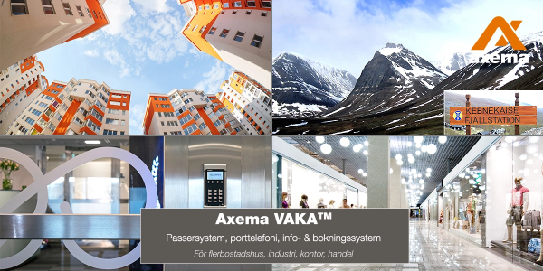Axema VAKA™ – För en säkrare vardag