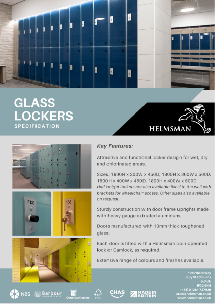 Glass Lockers