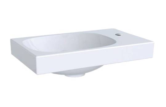 Geberit Acanto handrinse basin, right tap hole - Hand Rinse Basin