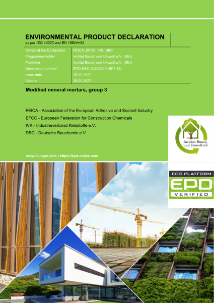 ENVIRONMENTAL PRODUCT DECLARATION