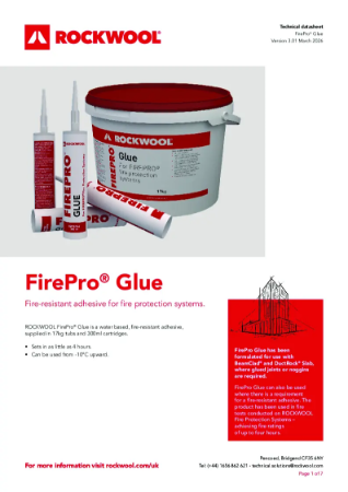 FirePro® Glue - Datasheet