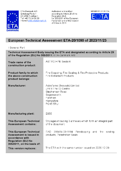 Astro HPE Sealant (ETA)