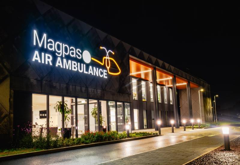 Aluminium Fascia Soffit at Magpas Air Ambulance HQ & Aviation Base