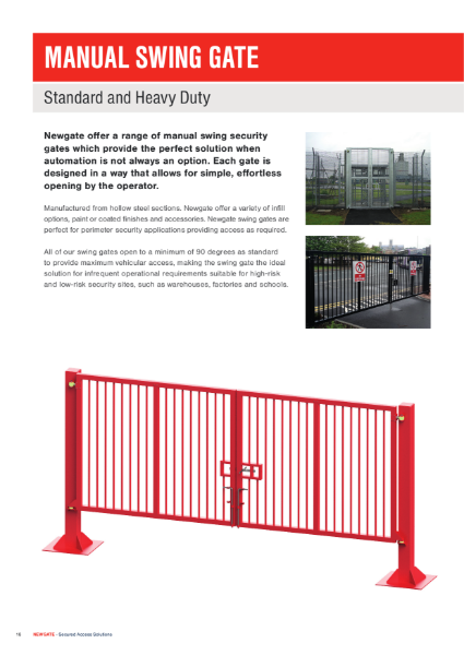 Manual Swing Gates