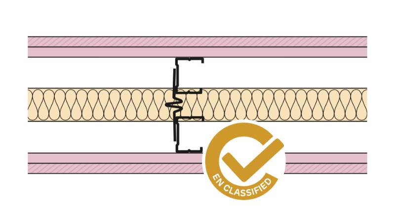 Siniat Twin Frame Metal Stud Partition Twin(AB)-CS50R-15FMR15F-50G(200)