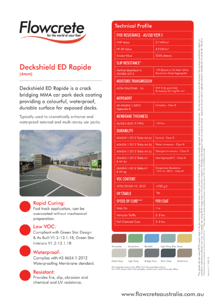 Deckshield ED Rapide 4mm