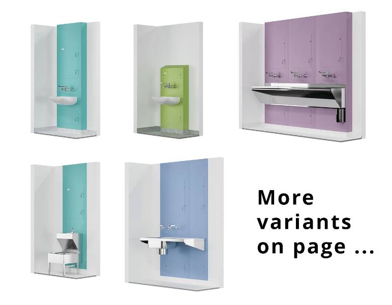 Hygipod IPS - Integrated Plumbing System Unit